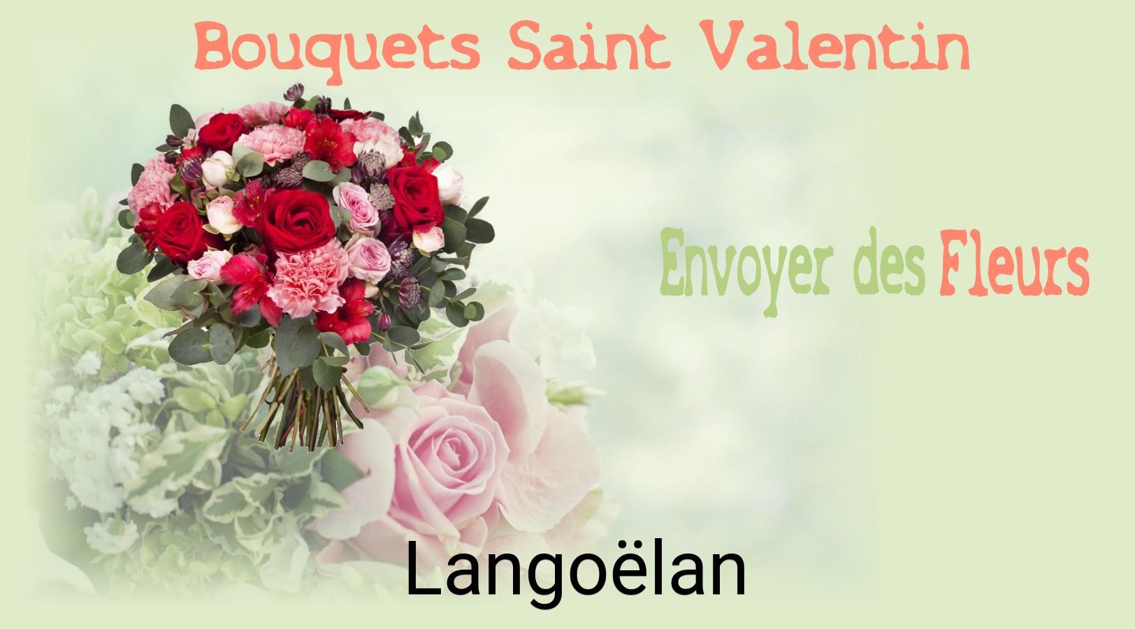 Roses de Saint-Valentin livrées à Langoëlan